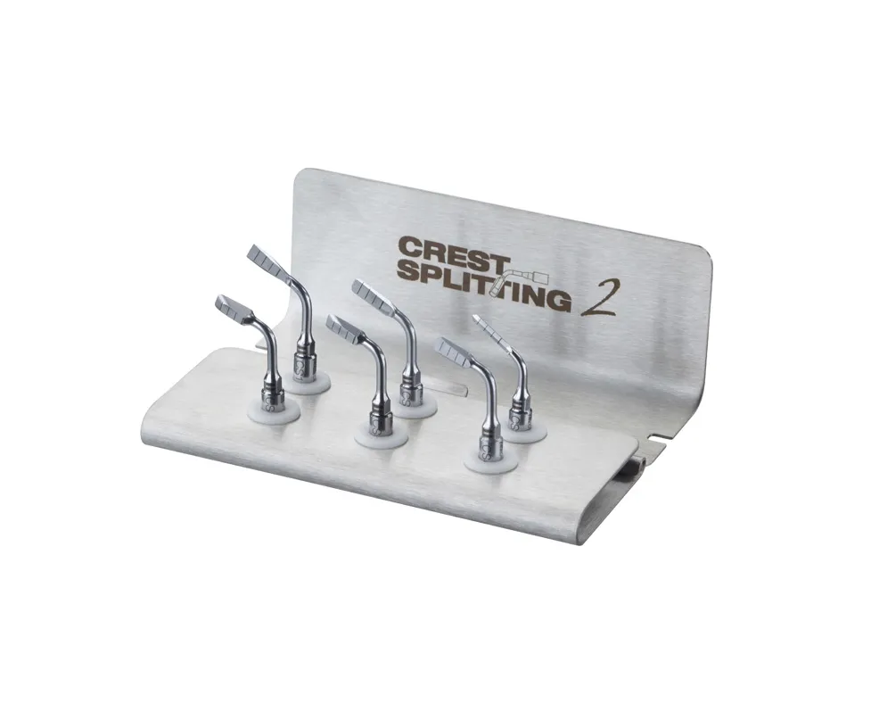 Набор насадок Satelec (Acteon) CS Кit (Crest Splitting - CS1, CS2, CS3, CS4, CS5, CS6) для Piezotome CUBE/Solo (LED) 2/Piezotome 2/Implant Center 2 f87567 2